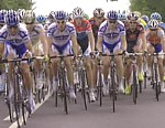 Kim Kirchen und Andy Schleck w�hrend der 10. Etappe der Tour de France 2009